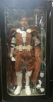 Sideshow Collectibles Order of the Jedi Deluxe 12 Inch Action Figure Clone Wars General Obi-Wan Kenobi