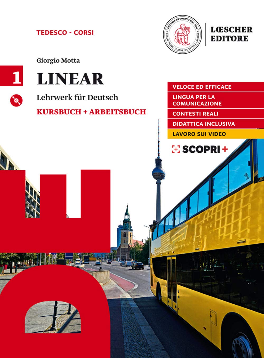 Linear. Lehrwerk für Deutsch. Kursbuch und Arbeitsbuch. Per il triennio delle Scuole superiori. Con CD Audio formato MP3. Con e-book. Con espansione online (Vol. 1)