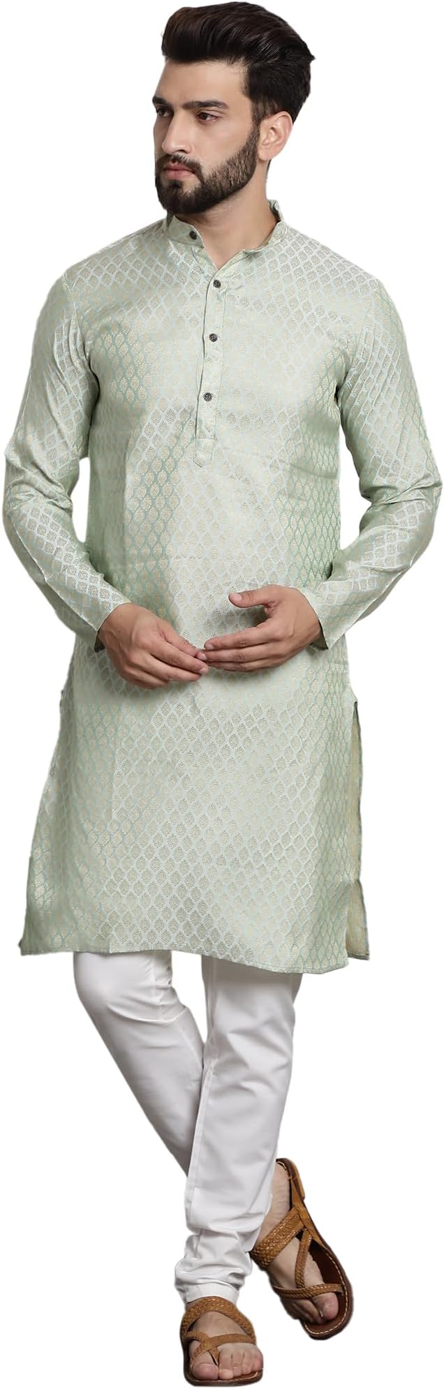 SOJANYA Men Kurta Pyjama Set