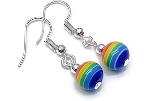 RADIANT RAINBOW PRIDE EARRINGS: EXPRESS YOUR VIBRANT SPIRIT