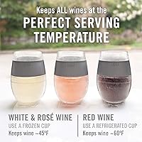 Vista 3 de Host 7421 - Copa de refrigeración para congelación de vino, color morado translúcido (1 pieza), talla única