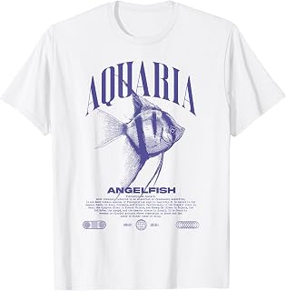 Angelfish Cichlid Fish Keeper Modern Streetwear T-Shirt