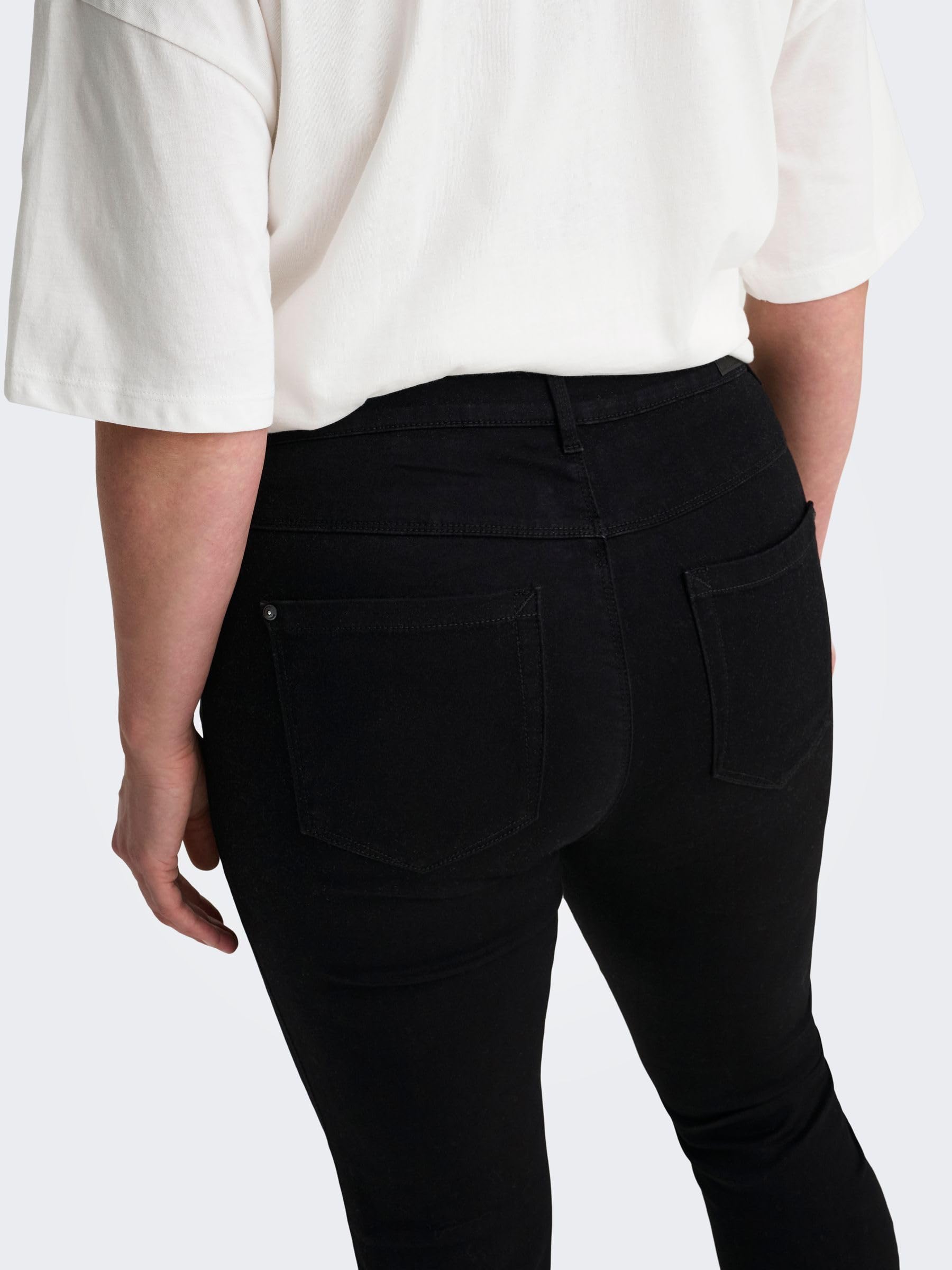 Only Caraugusta HW Skinny Jeans BB Dbd Noos - Vaqueros Skinny Mujer