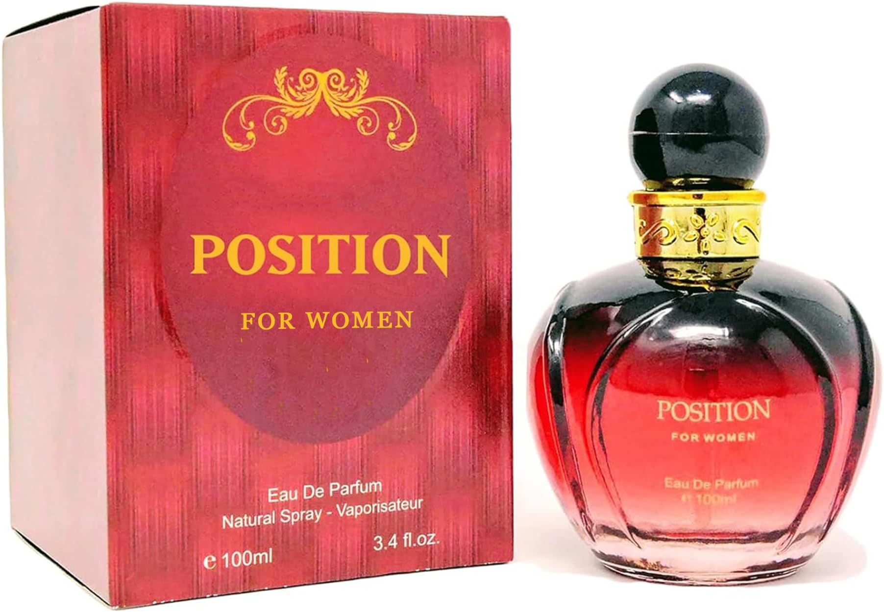 AFLUXE Position Women Perfume–Bold & Sophisticated Scent Eau De Parfum With Citrus,Spice,And Woody Notes Long Lasting Natural Spray Fragrance 3.4 Fl Oz