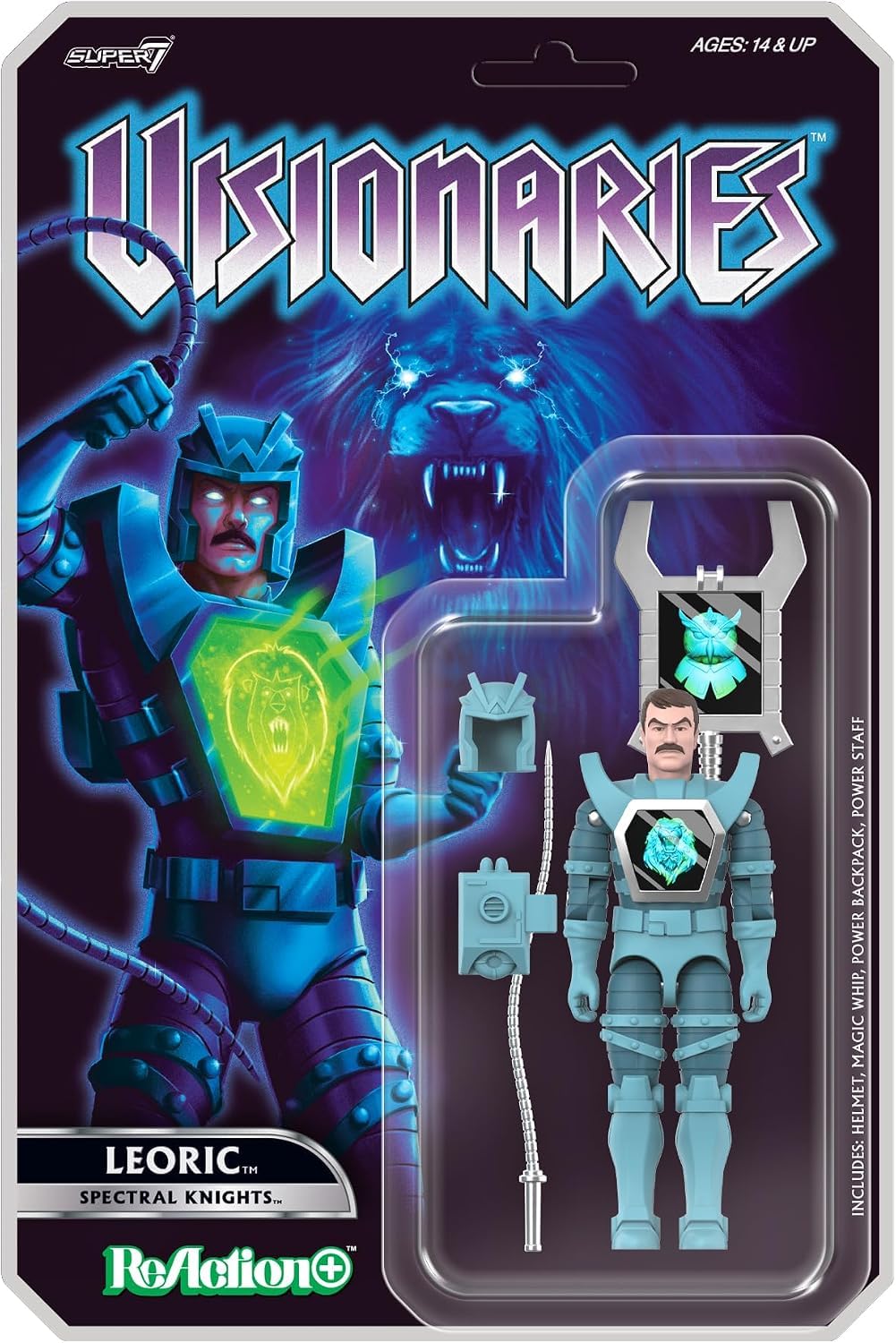 Super7 - Visionaries Reaction+ Wave 01 - Leoric