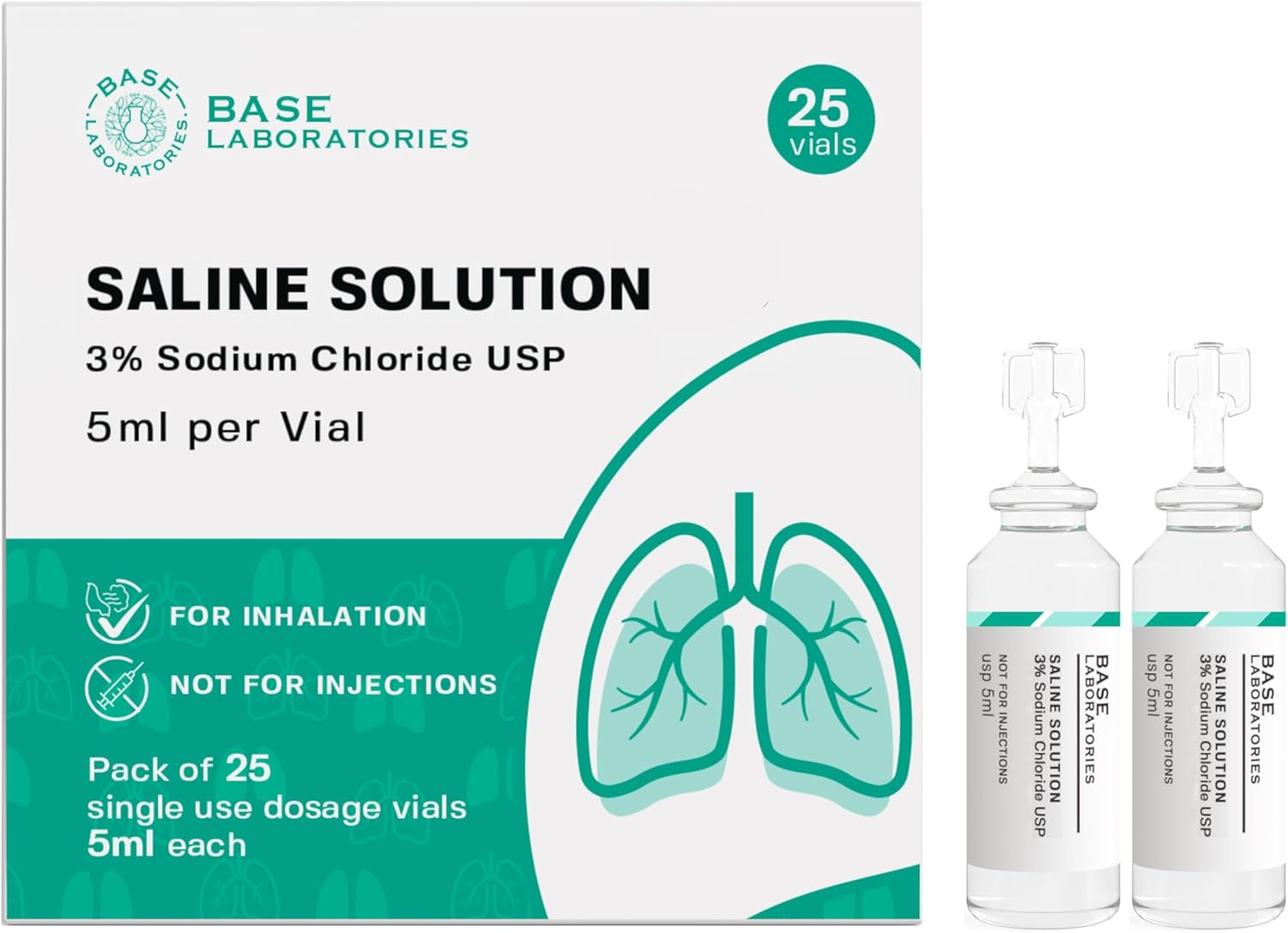 Base Labs 3% Hypertonic Saline Solution Inhalation Philippines Ubuy