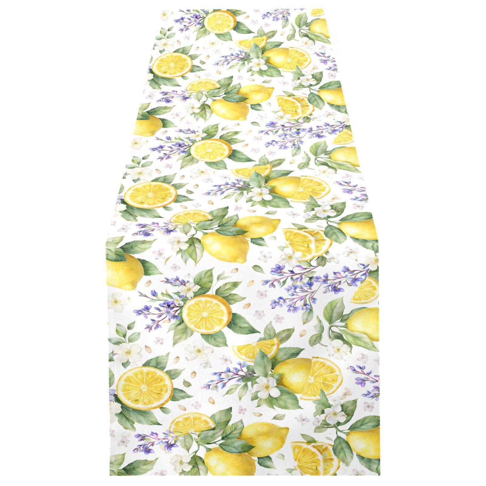 Chemin de table cuisine ALAZA nappe rectangulaire moderne 45x183 cm pour décoration maison chic