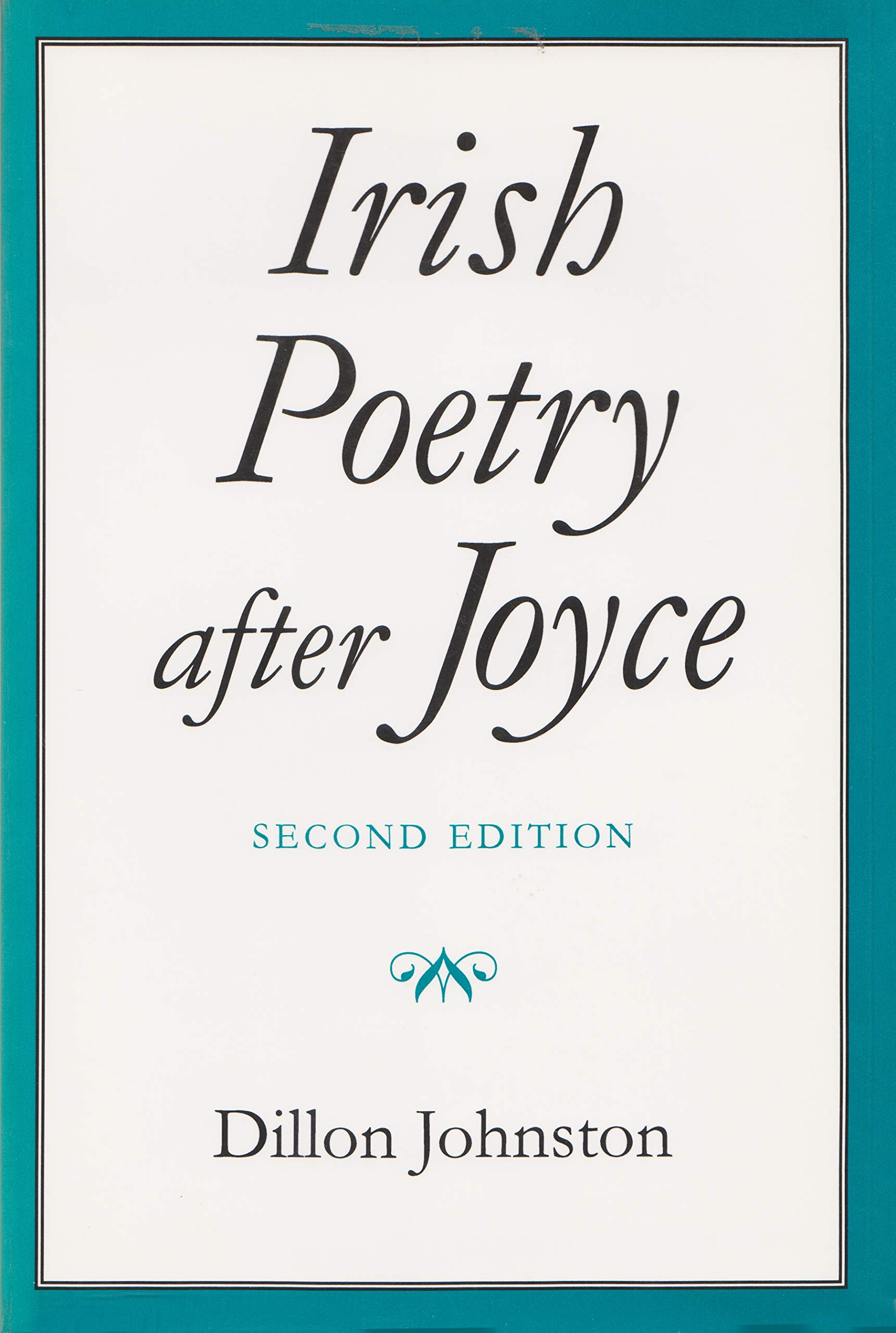 Amazon | Irish Poetry After Joyce (Irish Studies) | Johnston