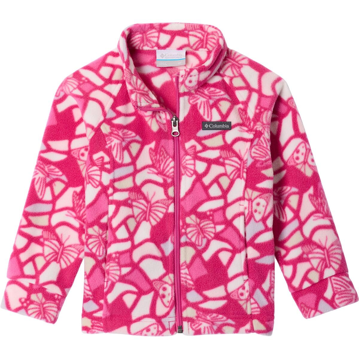 Columbia Youth Girls Benton Springs II Printed Fleece Jacket