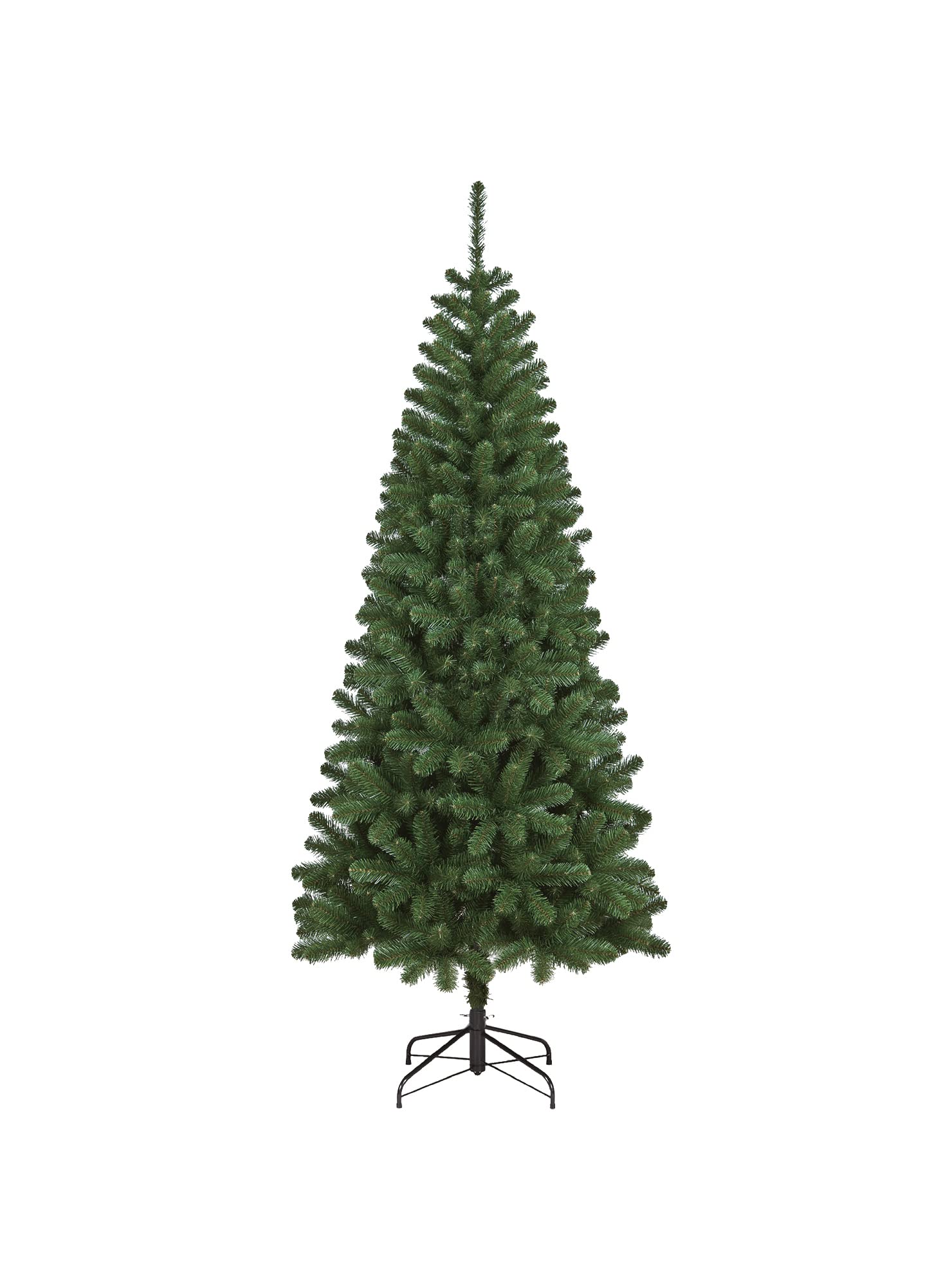 Dmora - Sapin de Noël Edimburgo, Sapin artificiel extra épais, véritable Sapin effet PVC, 500 branches, hauteur 180 cm