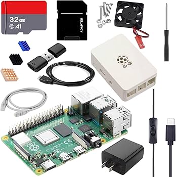 Raspberry Pi 4 ModelB 4GB 電源HDMIコード付き Amazon.co.jp: Vesiri Raspberry Pi 4B Starter Kit技適取得済