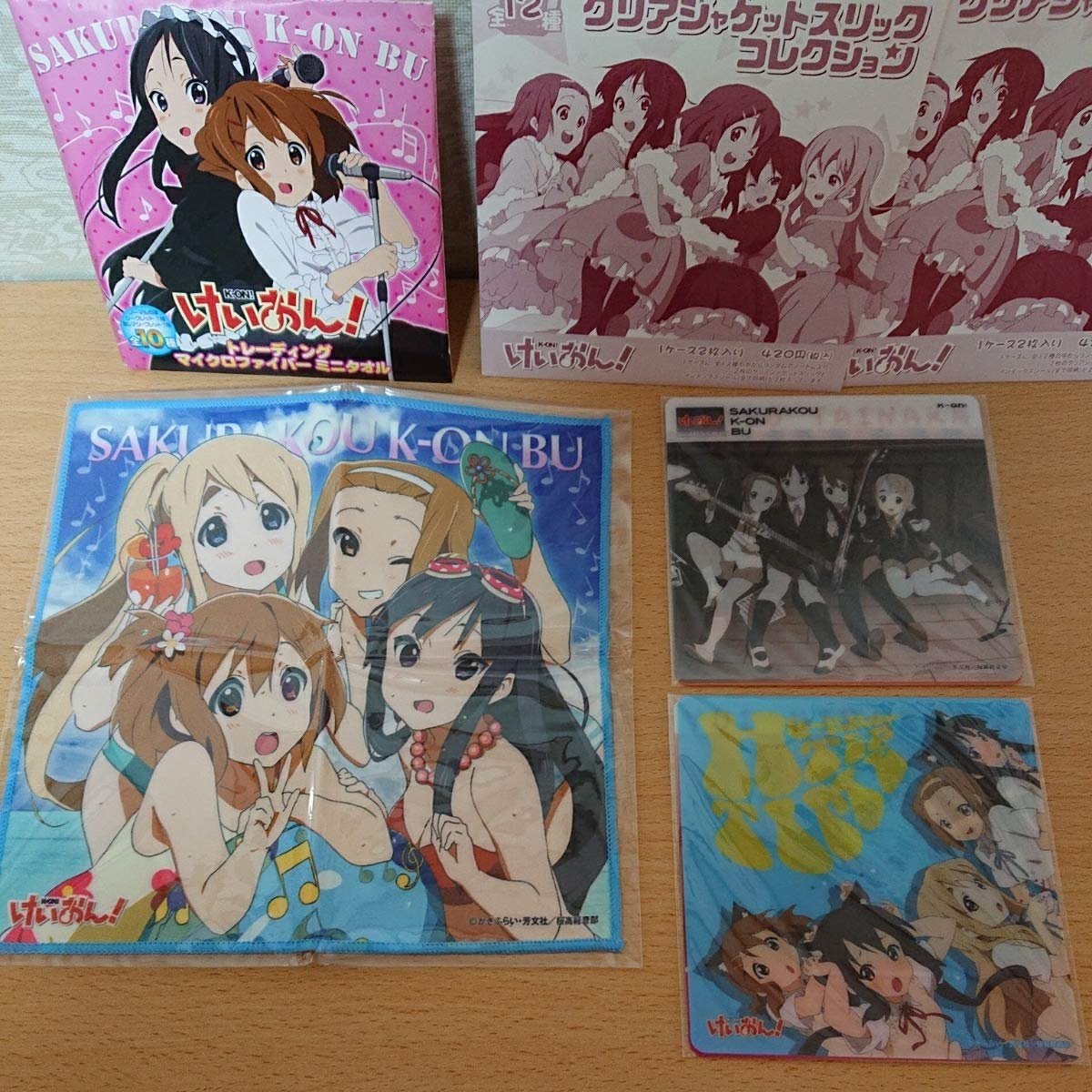 Amazon.co.jp: けいおん トレーディングマイクロファイバーミニ