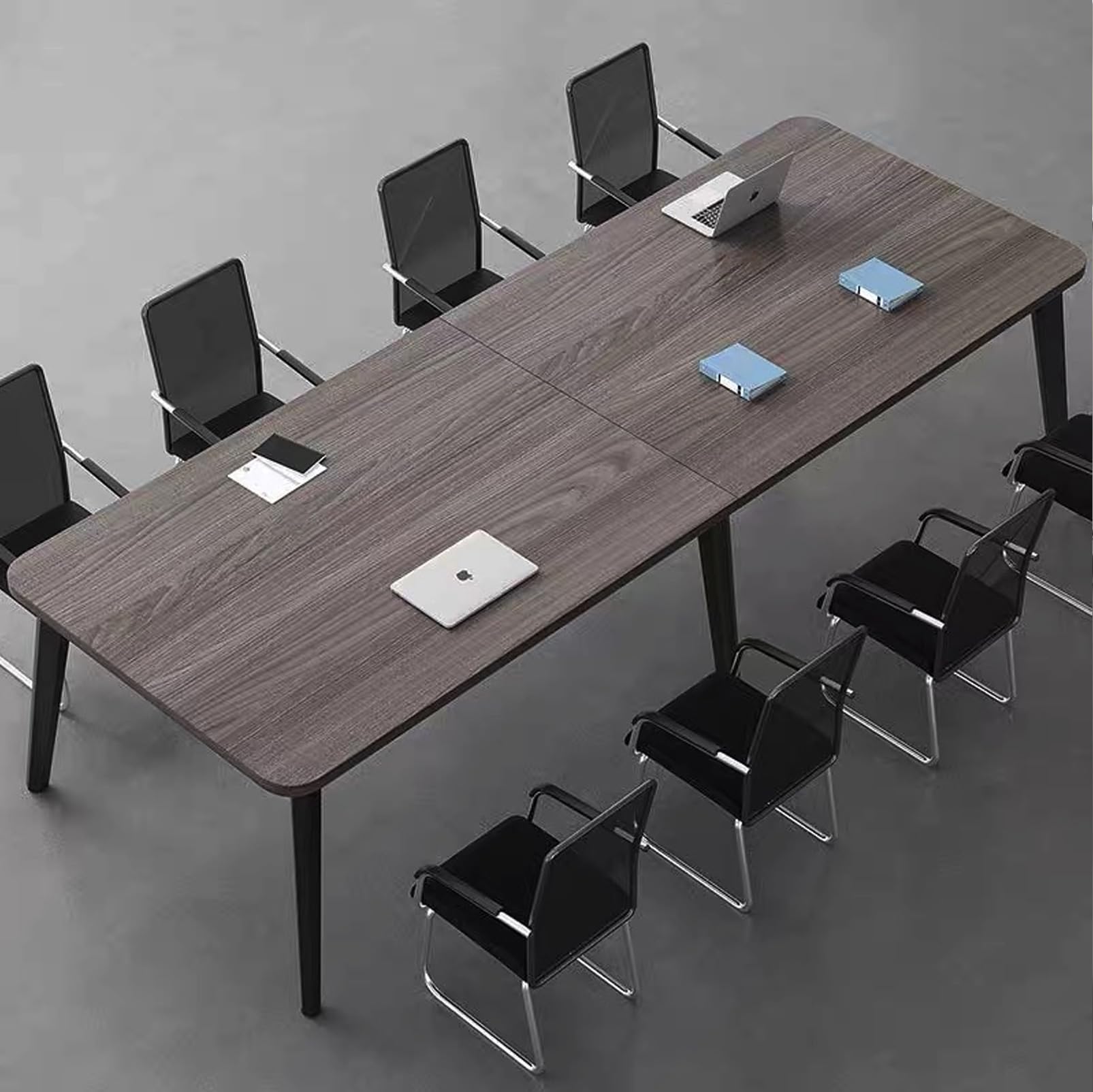 Amazon.co.jp: Ywanwj 会議用テーブル220x120x75cmオフィステーブル長 