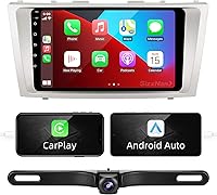 Vista 1 de Para Camry Upgrade Android Radio Compatible con Carplay Android Auto, Estéreo de Coche Bluetooth Navegación Pantalla Táctil Reproductor Multimedia