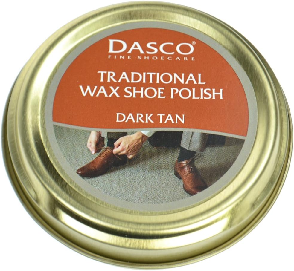 Wax shoe polish - Dark Tan