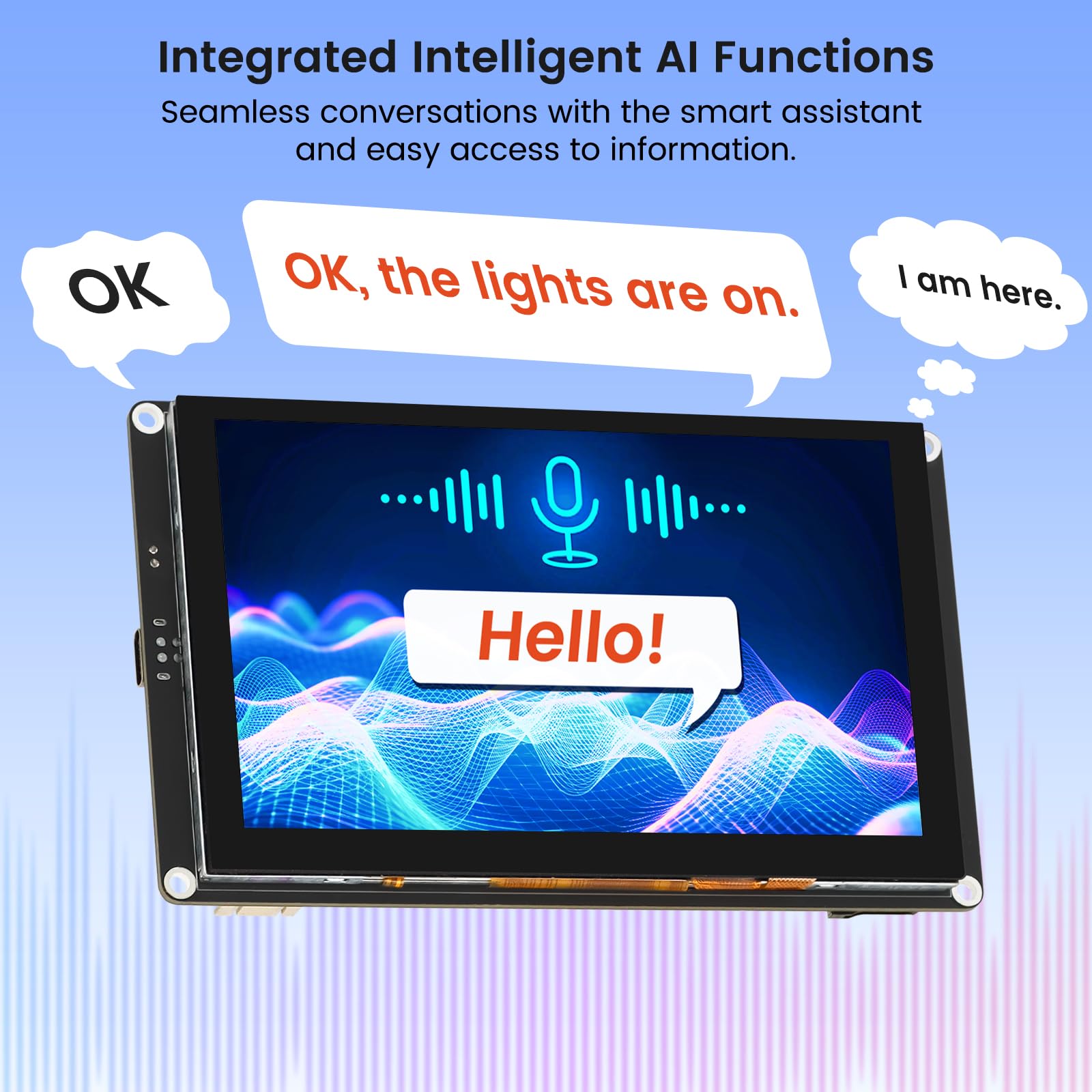 ELECROW CrowPanel Advance 12,7 cm HMI|ESP32-S3 ekran dotykowy IPS obsługiwany przez AI (800 x 480)