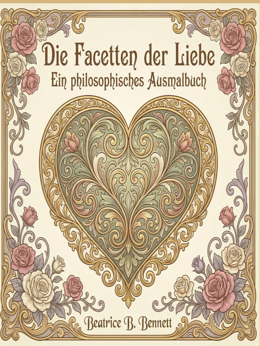 Die Facetten der Liebe: Ein philosophisches Ausmalbuch für Erwachsene