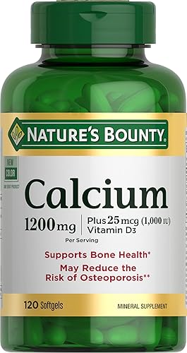 Calcio 0,04 oz de Natures Bounty. Plus Vitamina D3., AUS-060, 1, 1