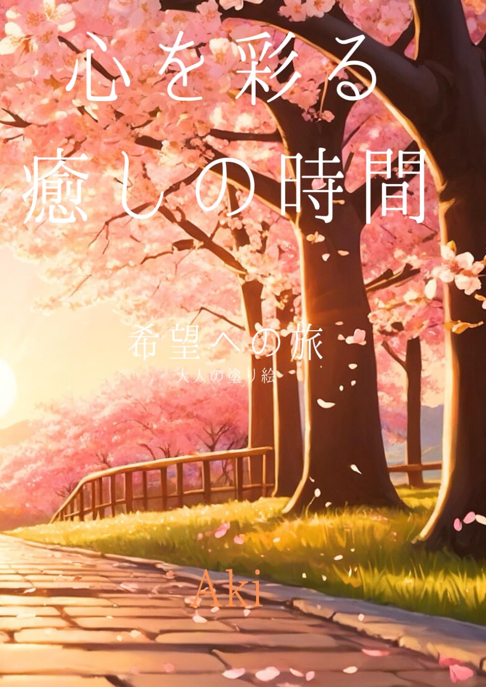 心を彩る癒しの時間: 希望への旅:大人の塗り絵 (Tranquil Lines)