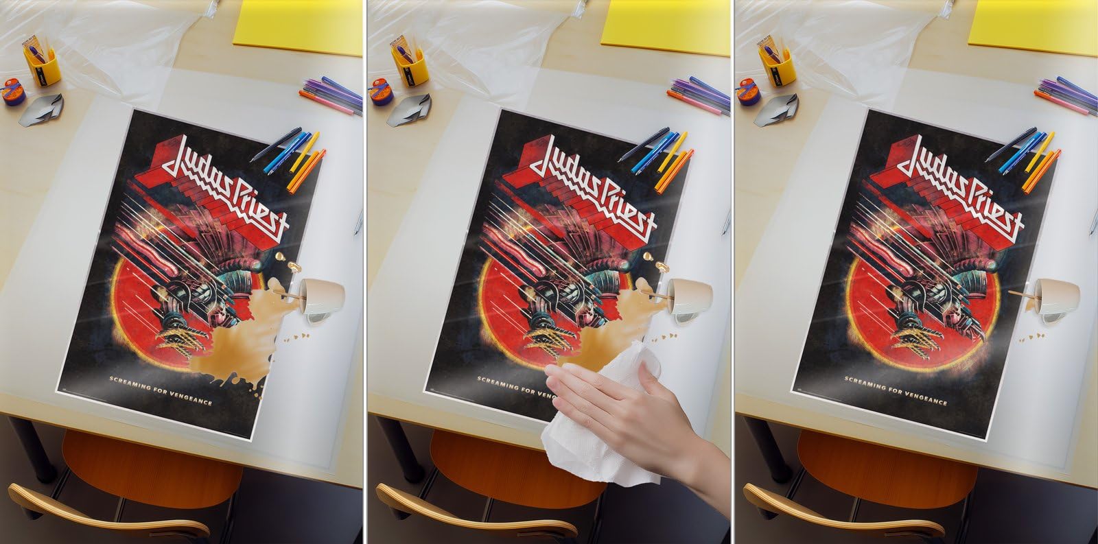 Amazon.com: Judas Priest - Music Poster (Screaming For Vengeance