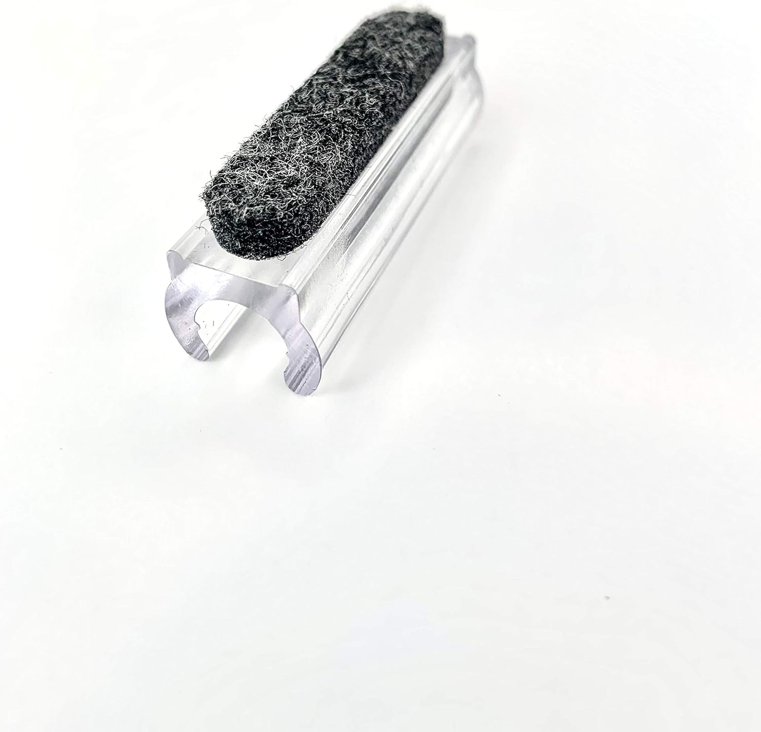 8 Pack of Sled Base Plastic Chair Glides with Heavy Duty Felt for Metal