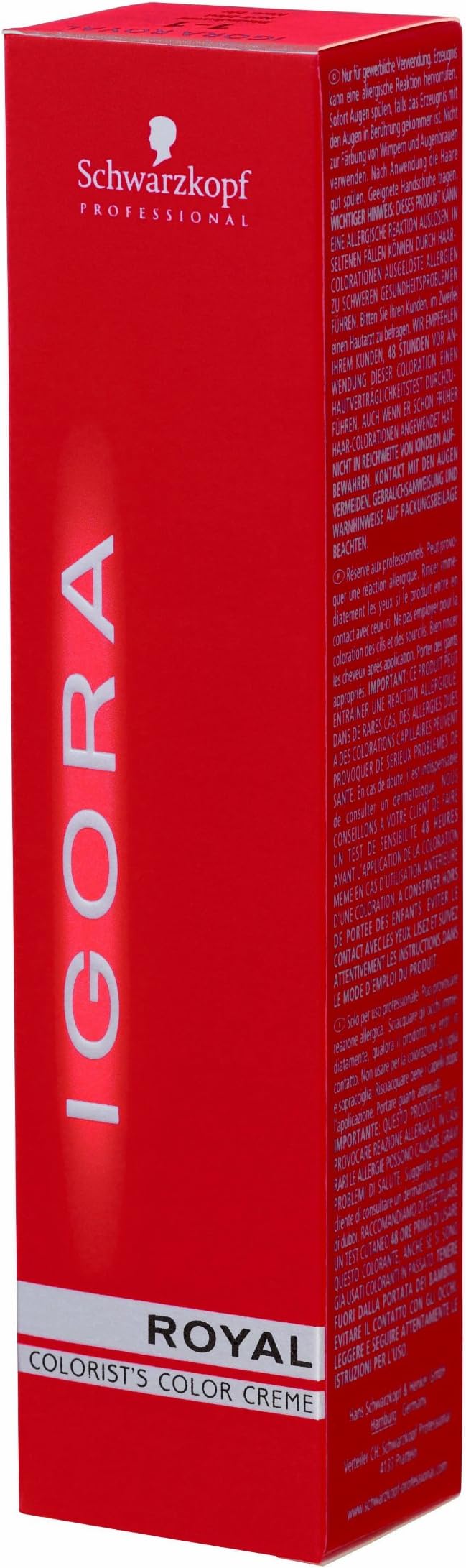 Schwarzkopf Igora Royal Absolutes 7-05 Medium Blonde Natural Gold, 81 g