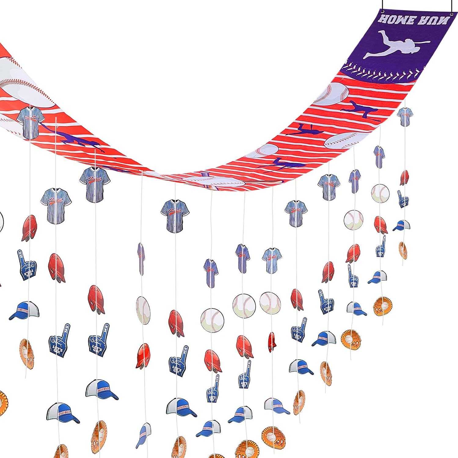Hanging Baseball Ceiling Decorations Baseball Party Ceiling
