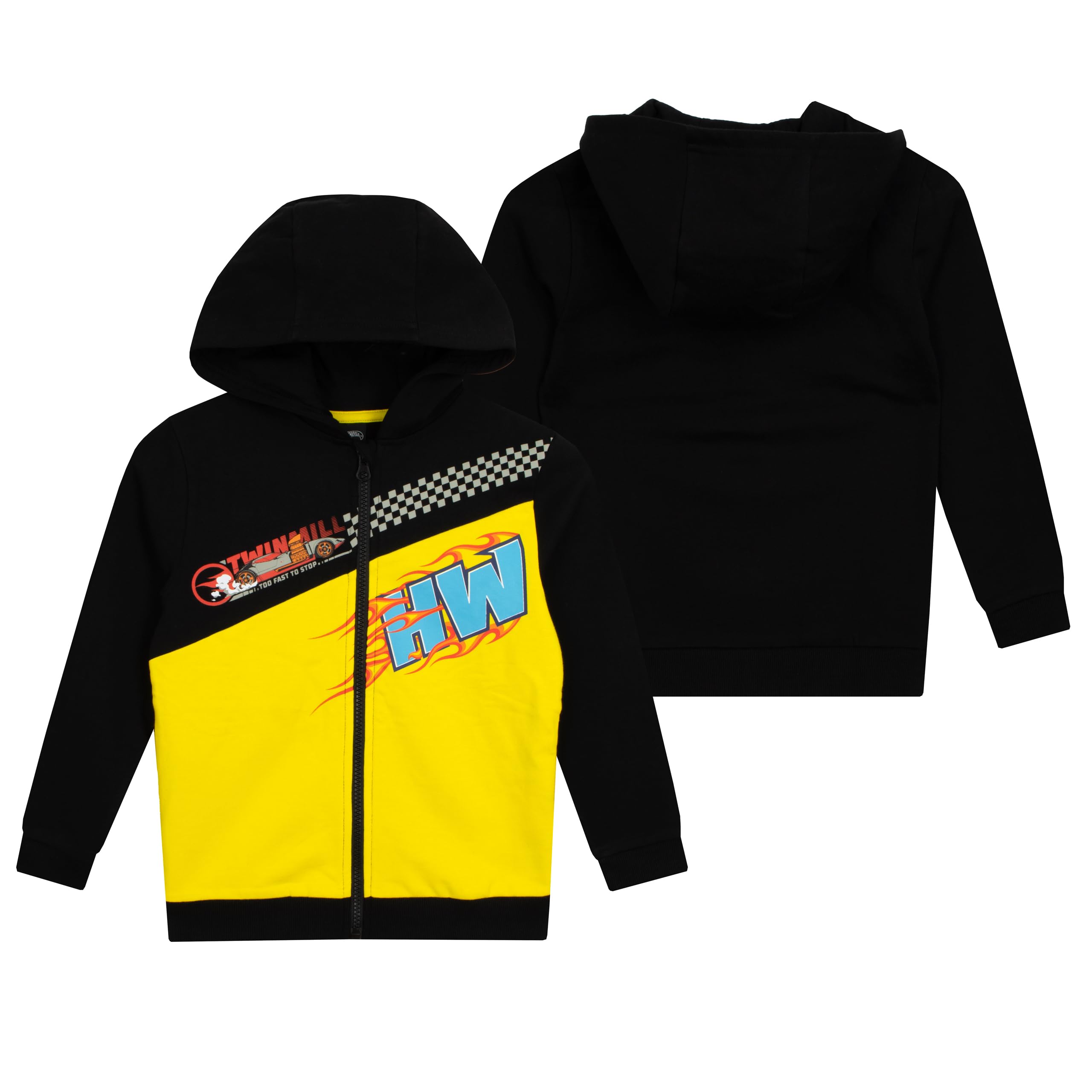 Hot Wheels Felpa con Cappuccio Abbigliamento Ragazzo | Felpa Ragazzo con Cappuccio
