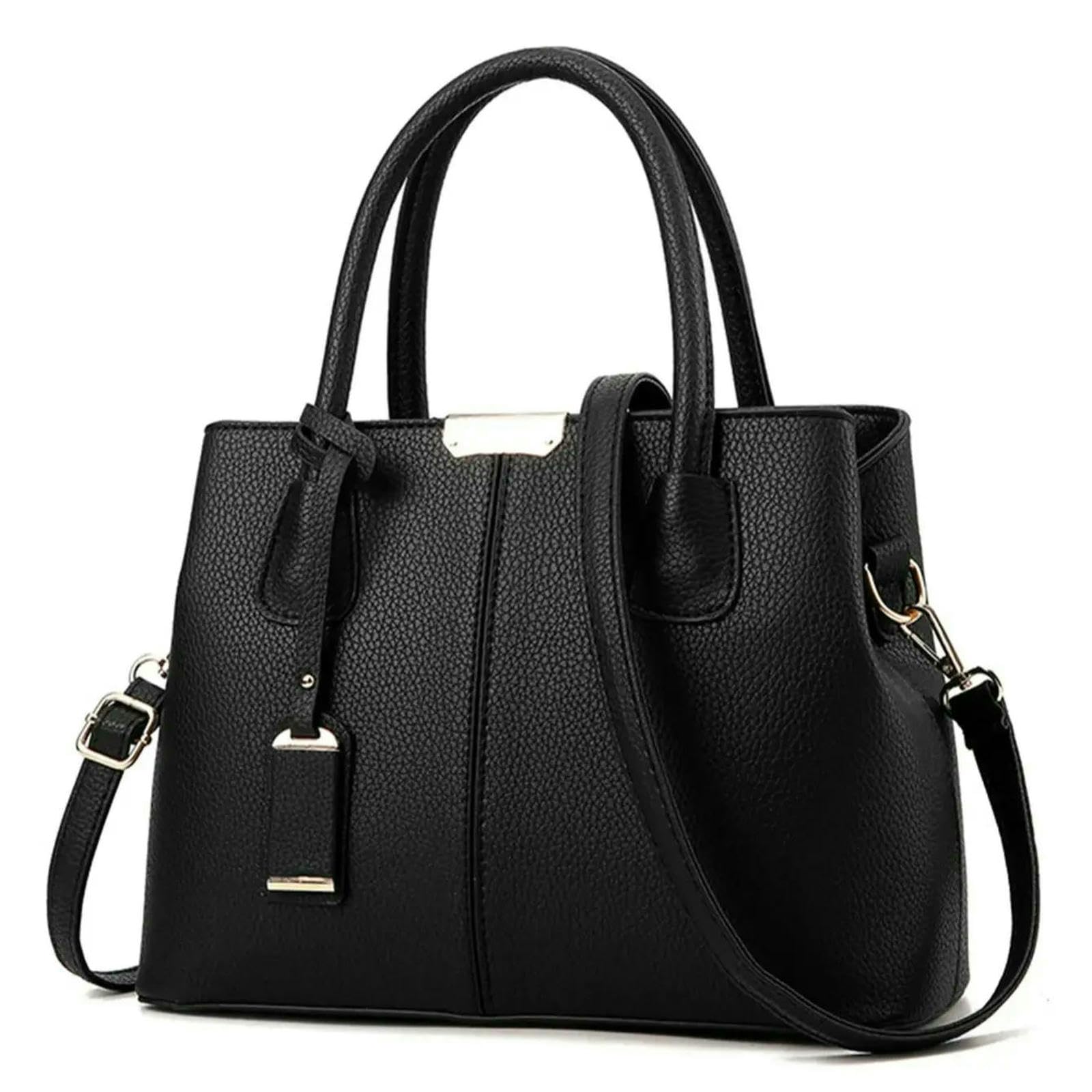 Borsa Donna A Tracolla Versatile Textured Crossbody della Donna-White