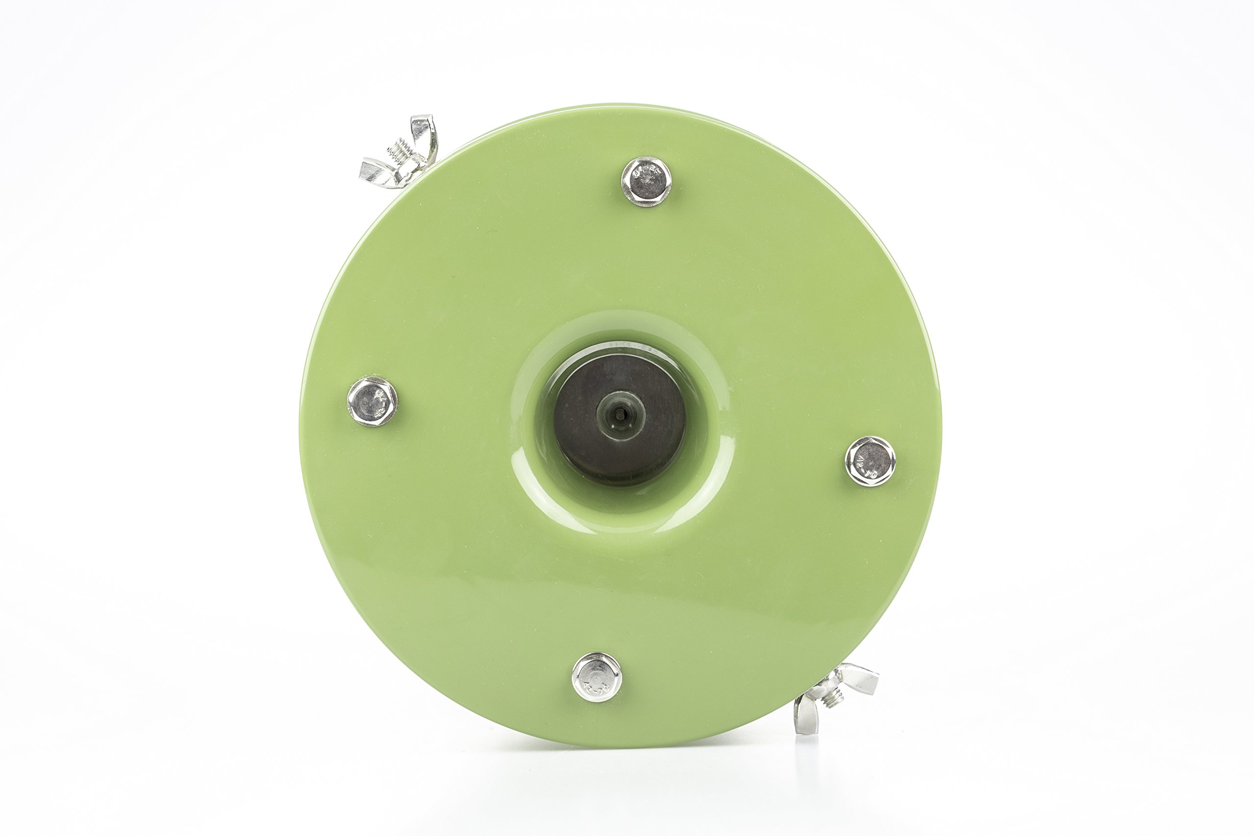 EUROHUNT - Mangiatoia Automatica Light 6 V, Set Completo, per Alimentazione Animale con Pannello Solare e Batteria 6 V + Cavo di Ricarica, Resistente alle intemperie, Verde, ca. 22,5 x 20,5 x 18 cm
