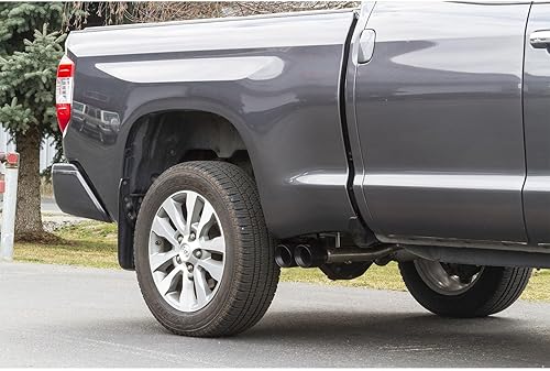 Miniatura 7 de FLOWMASTER FLOWFX - Sistema de escape para gato, acero inoxidable 409S, puntas de cerámica negras de 4 pulgadas, salida doble del mismo lado,