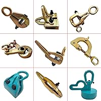 Vista 7 de Pinza de tracción autoajustable para carrocería, kit de herramientas de reparación de carrocería, pinza de 5T de una vía grande, agarre de marco