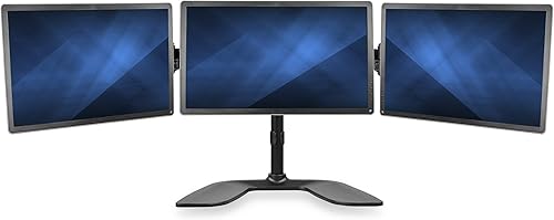 Miniatura 7 de StarTech.com Soporte triple para monitor, articulado, para monitores de 13 a 27 pulgadas, ajustable, VESA, para configuración de 3 monitores, acero,