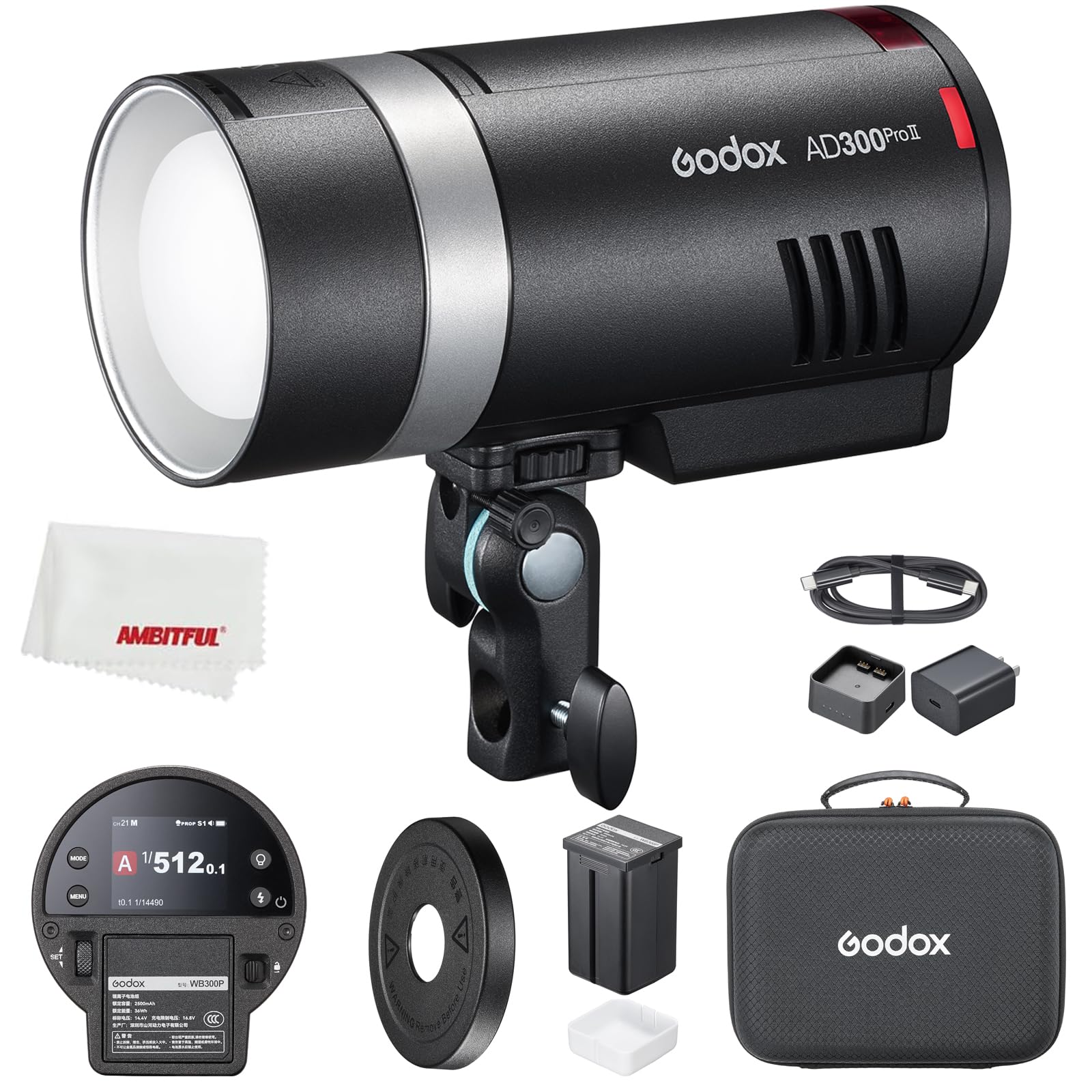 ビデオカメラ Godox AD300 Pro Amazon.com : Godox AD300Pro AD300 Pro II AD300ProII 300Ws Outdoor