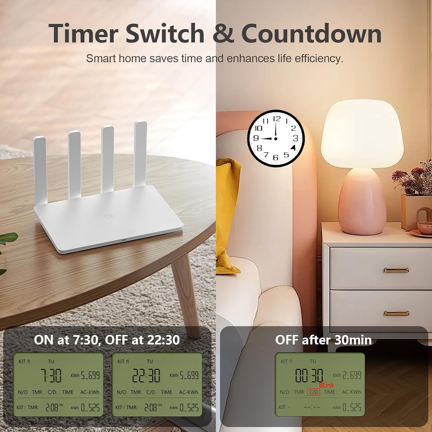 Smart Plug Timer Switch and Countdown Function