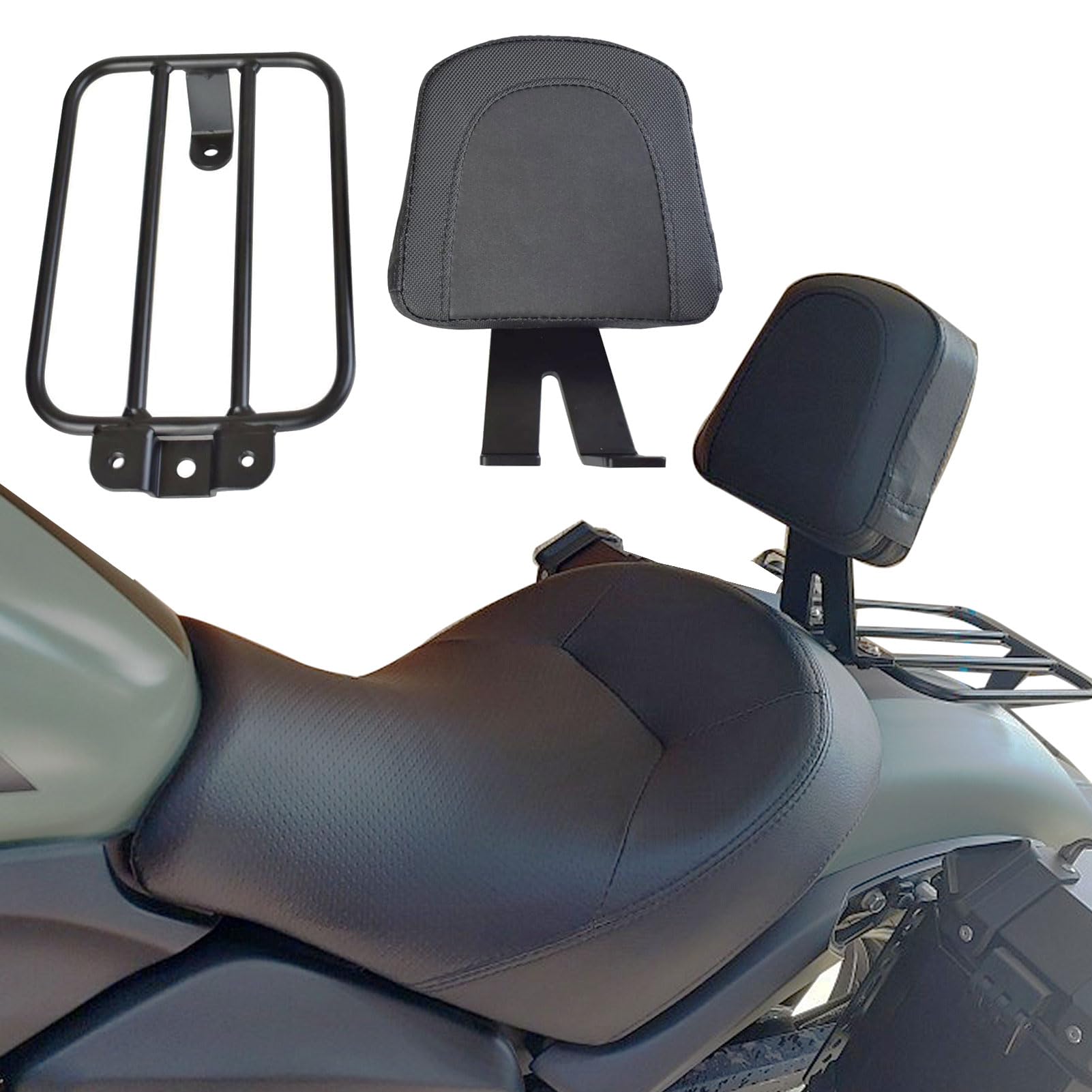 Rack bagagli moto Sissy Bar Schienale rimovibile per Ka-wa-sa-ki Vulcan 650 S EN650 VN650 S650 EN650 Vulcan S 650 2015-2023