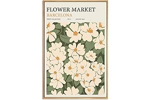 Zzuyi Framed Flower Wall Art