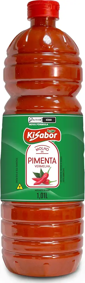 KiSabor Molho De Pimenta Vermelha Kisabor 1 01 Kilos