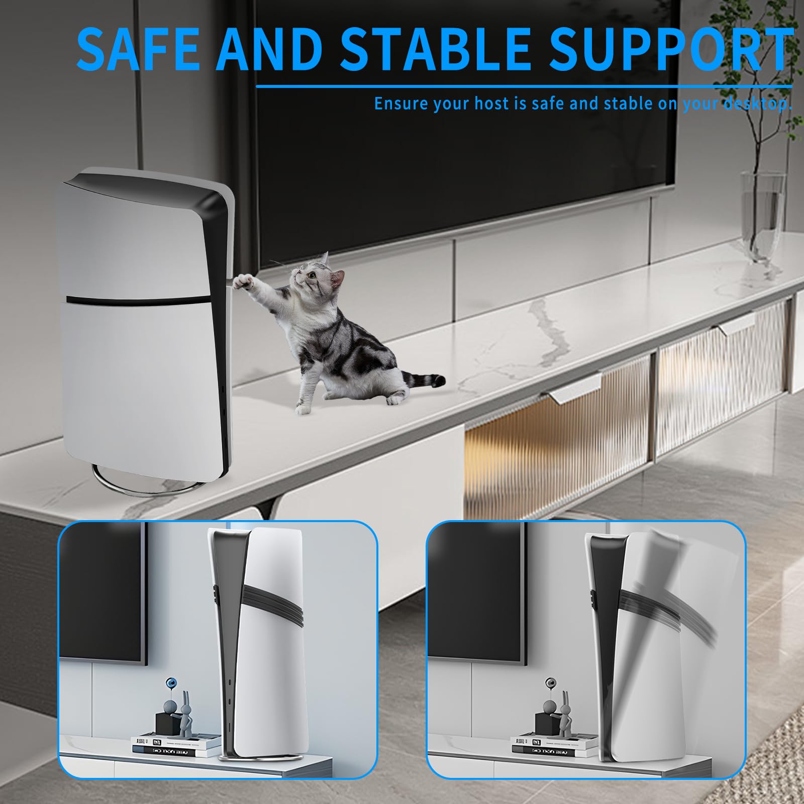 Stojak PS5 Pro, Stand Ver. do Konsoli