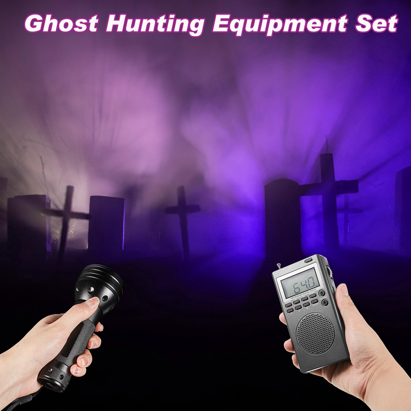 Dunzy Ghost Hunting Equipment Kit,Spirit Ghost Hunting Equipment