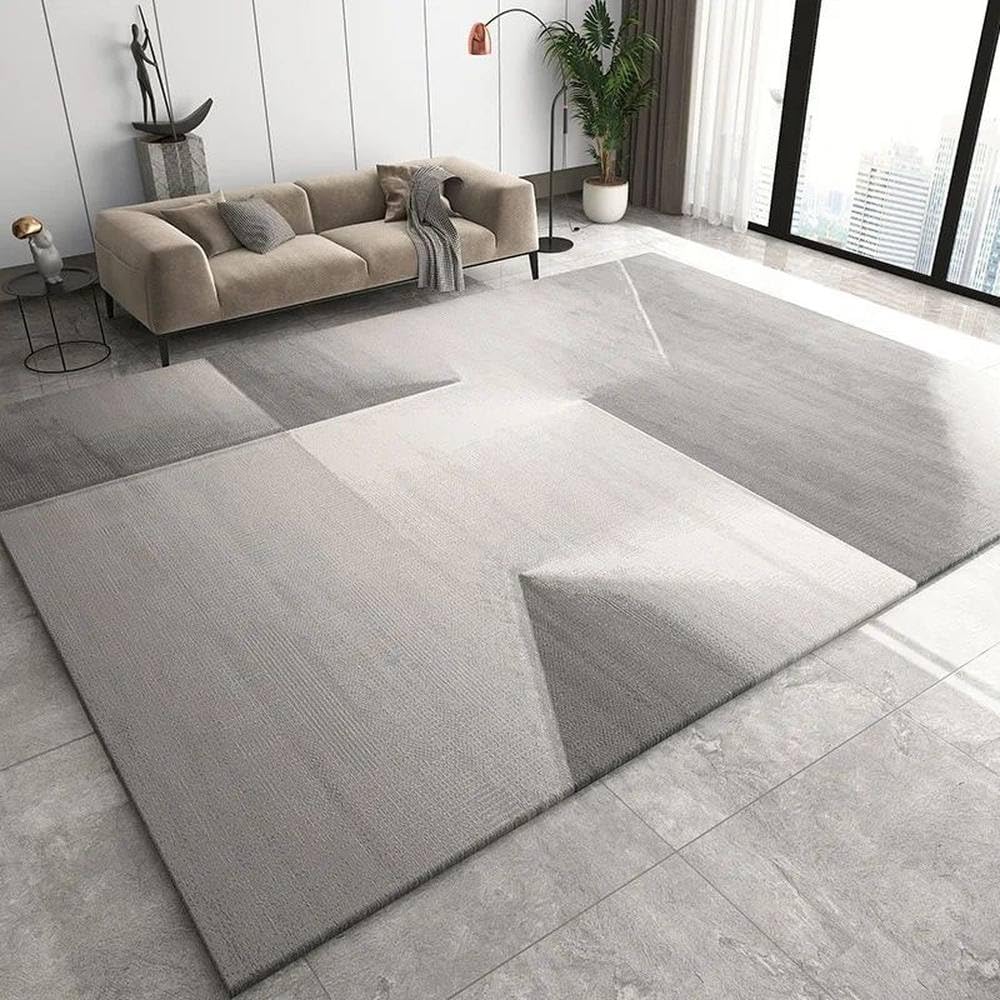 Tapis de décoration de salon moderne et doux pour réchauffer la chambre
