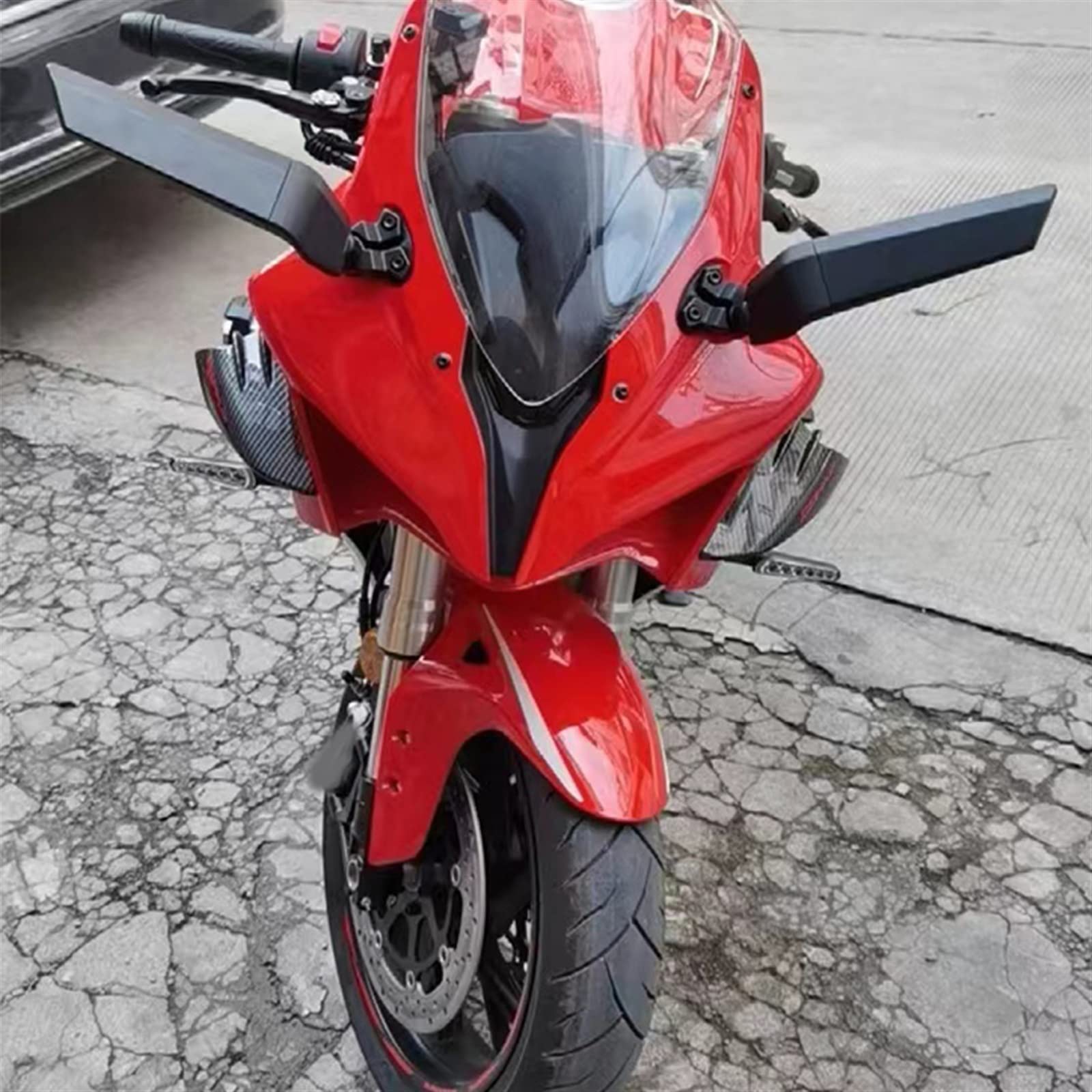 Amazon | アクセサリー ドゥカティパニガーレ用オートバイミラー