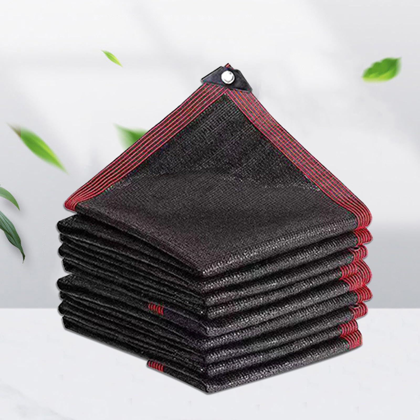 Shade Netting-Shade Cloth for Plants,Heat Insulation Breathable Mesh Shading Net,Sunblock Shade Cloth Net Cover for Greenhouse/Garden/Pavilion/Yard Lawn/Pergola/Balcony,Black-8x12m/26.2x39.4ft