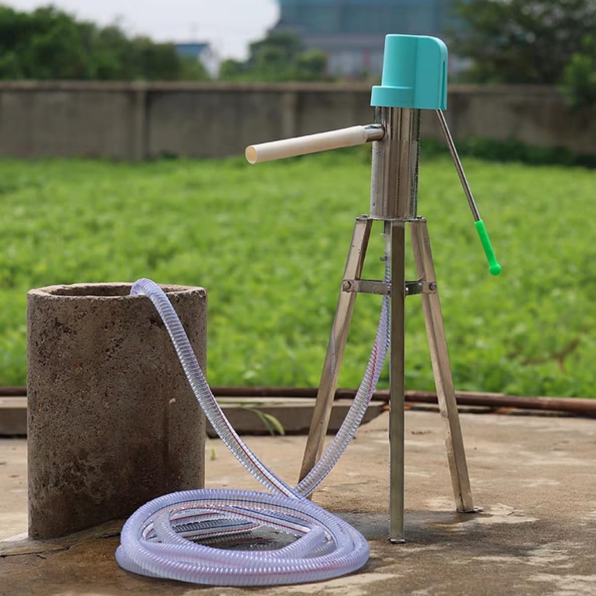 Manguera de succión de vacío de alambre de acero resistente de 3/4 pulgadas de diámetro interior x 1 pulgada OD, PVC de alta presión, resistente a los rayos UV, tubo de vinilo flexible