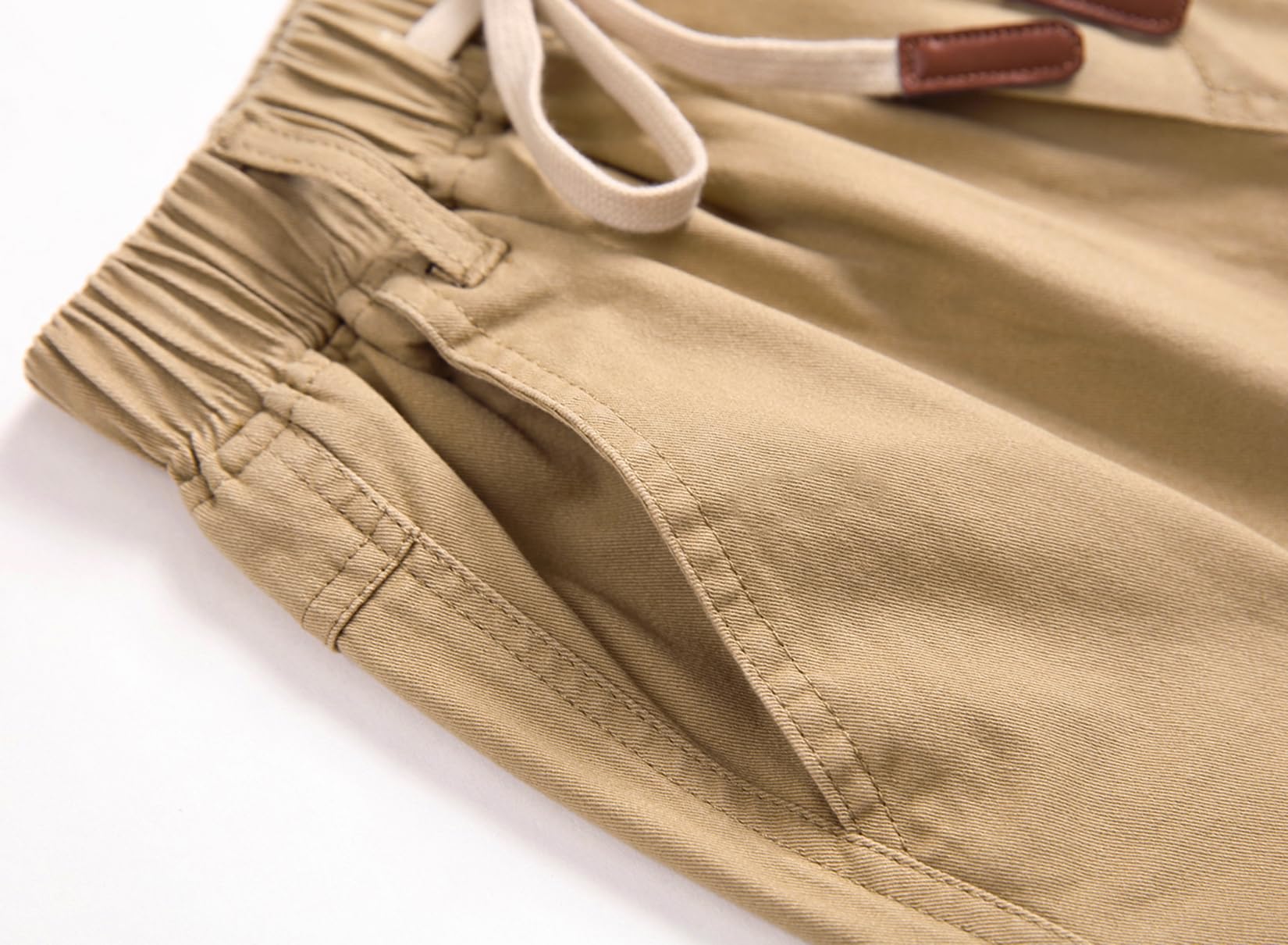 YoungSoul Pantalon Cargo Garçon - Jogging Slim Enfant - Pantalon Taille Élastiquée