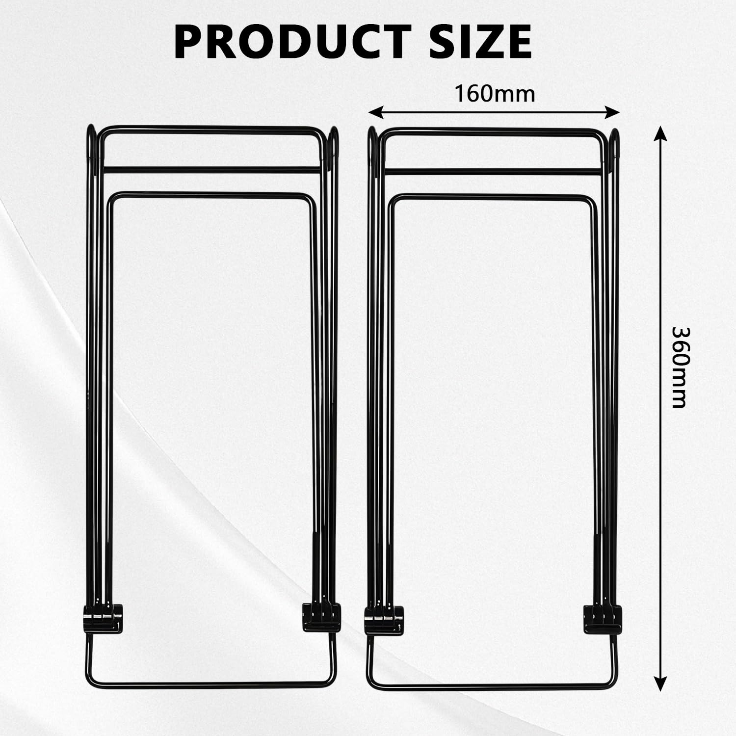 Lot de 2 Supports Panneau Solaire, Réglables et Pliables en Acier Inoxydable, Pas D'installation Fixe, Stable et Léger, Supports Universels en Acier Carbone pour Différents Panneaux Solaires
