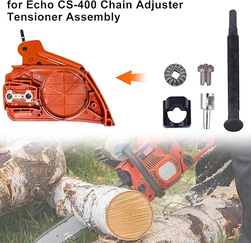 Miniatura 3 de Kit de ajustador de tensor de barra de cadena para motosierras Echo CS-400 cs400 CS-450 que reemplaza V651000001 V651000011 V203000110 C309000030