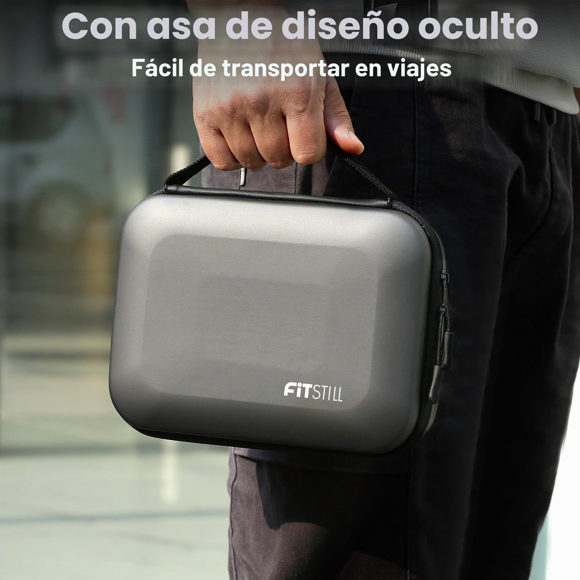FiTSTILL Funda rígida de transporte y protección para cámaras de acción compatibles con Go Pro Hero 12/11/10/9/8/7/Insta 360