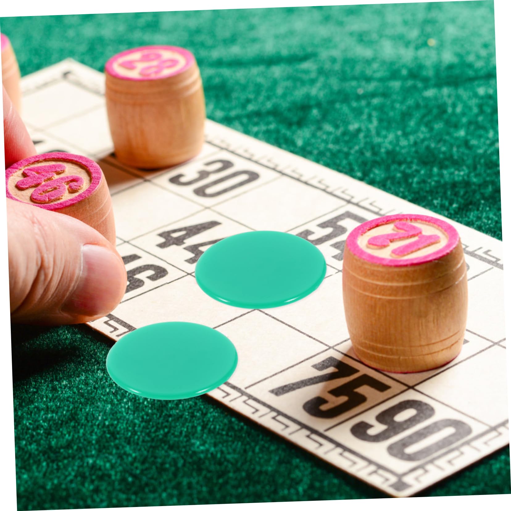 ERINGOGO Educational Bingo Chips 100pcs Plastic Bingo Chips for Boys and Girls Board Game Pieces