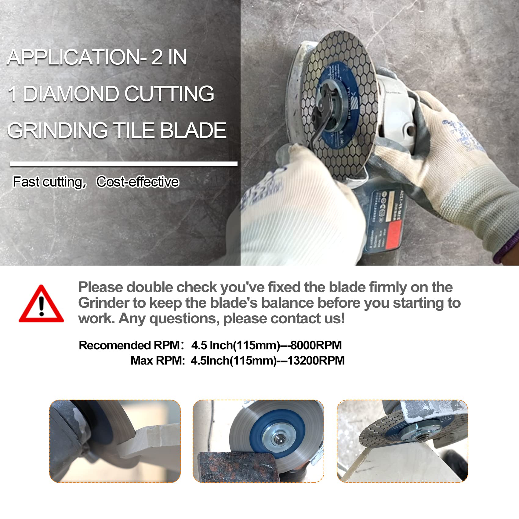 Diamond Granite Cutting Wheel - Image 3